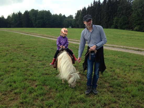 ponyreiten lernen-auch ponys haben ihren eigenen kopf